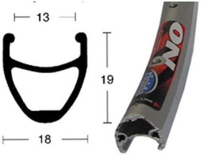 Rigida ráfek Nova 32d UP