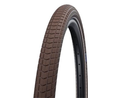 Schwalbe plášť Little Big Ben 40-622 KevlarGuard hnědá+reflexní pruh