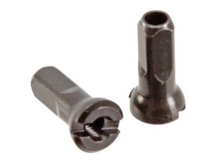 Sapim nipl mosaz Polyax 16mm černý