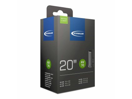 Schwalbe duše 20" AV7C 40/60-406/428 auto-ventilek EXTRA LIGHT