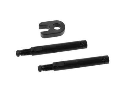 Schwalbe nástavec ventilku 30mm tubeless černý sada 2ks