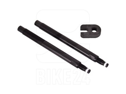 Schwalbe nástavec ventilku 65mm tubeless černý sada 2ks