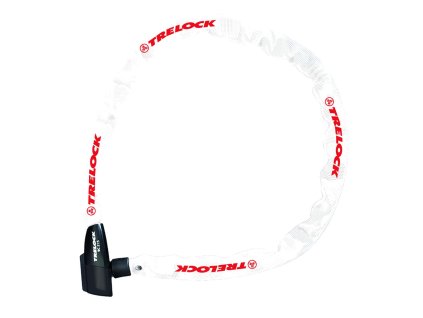 Trelock zámek řetězový BC 115/110/4 bílá