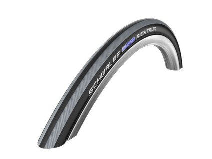 Schwalbe plášť Rightrun 22x1.0  25-489 šedé pruhy 2grip