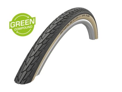 Schwalbe plášť Road Cruiser  47-622 KevlarGuard zlatožlutý bok