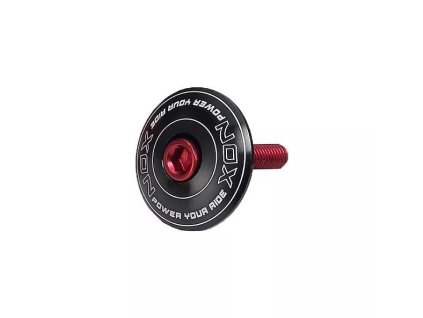 XON zátka hlavového složení XHS-15 černá,červený šroub Ø31.8mm