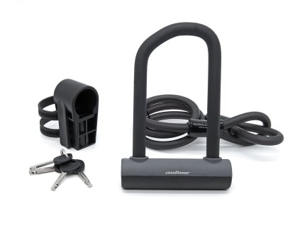 AUTHOR Zámek AUL Cliff ART 150x75mm / d.12x1000mm (černá)