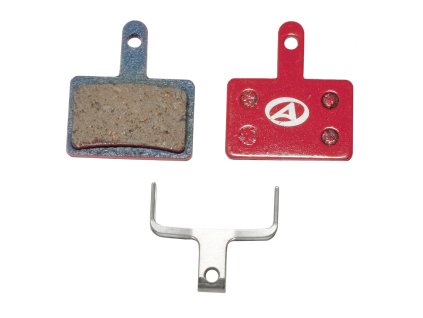 AUTHOR Brzdové destičky ABS-23 Shi B01   (červená)