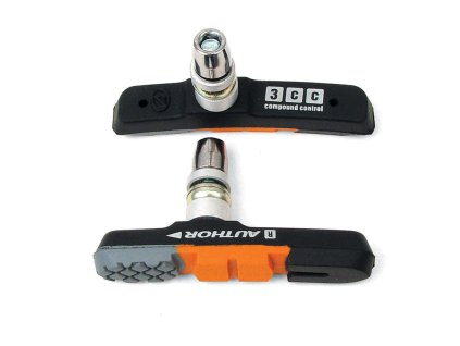 AUTHOR Botky ABS-3CC   (černá/oranžová/šedá)