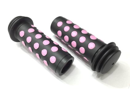 AUTHOR Gripy AGR Junior R20 l.102mm (růžová-neonová/černá)