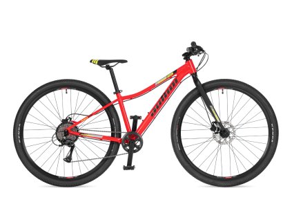 AUTHOR Limit 29 2025 14" červená/černá/limeta dětské kolo (Velikost 14")