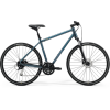 MERIDA CROSSWAY 100 Teal-Blue(Silver-Blue/Lime) (Velikost L)