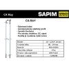 Sapim CX Ray 296 černý