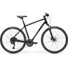 MERIDA CROSSWAY 300 Glossy Black(Silver) (Velikost L)