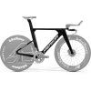 MERIDA TIME WARP TRI LIMITED Metallic Black(Ti-Flash) (Velikost M)