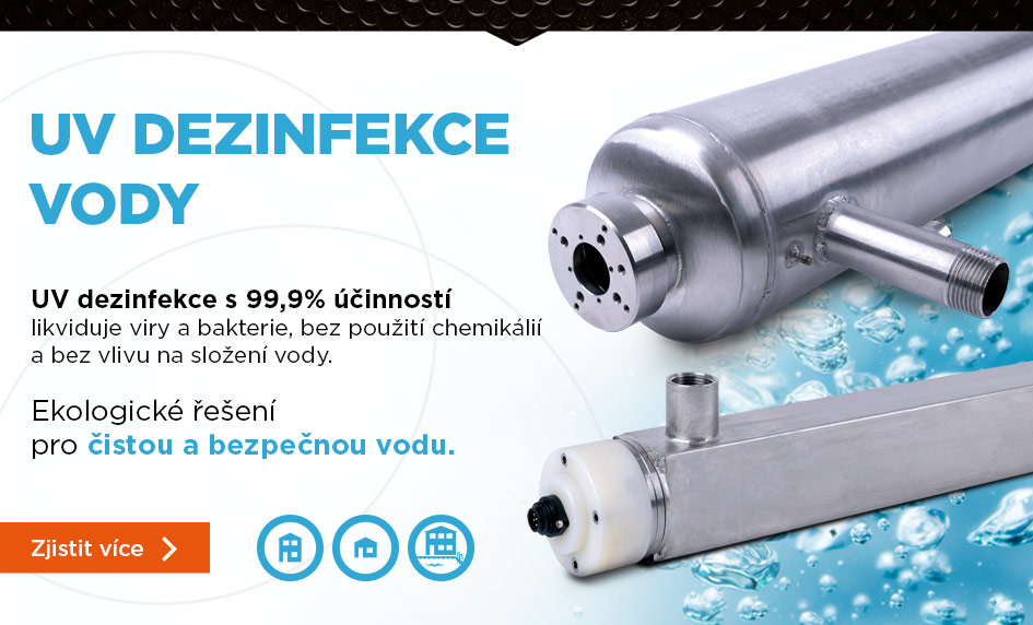 UV dezinfekce voda