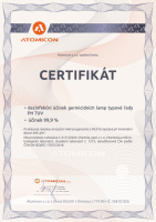 Certifikát – ukázka 01