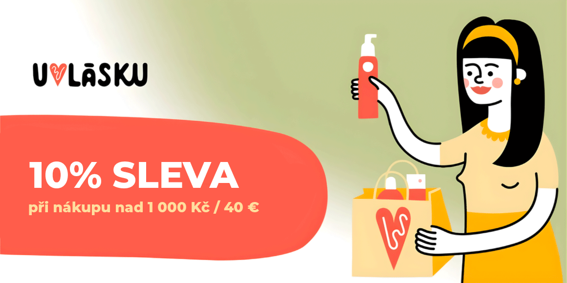 🎁 ✨ 10% sleva při nákupu nad 1 000 Kč/ 40 €