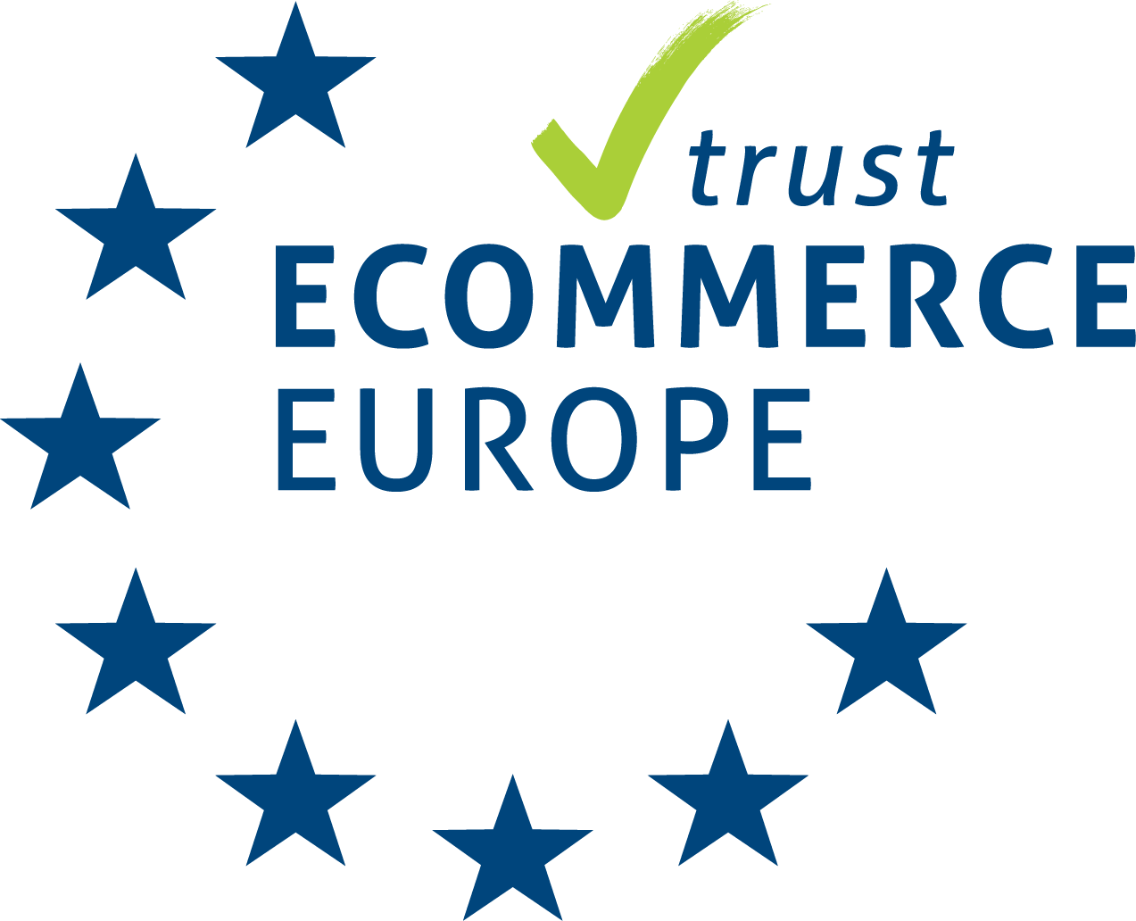 Máme certifikát Ecommerce Europe Trustmark a nákupu u nás můžete důvěřovat