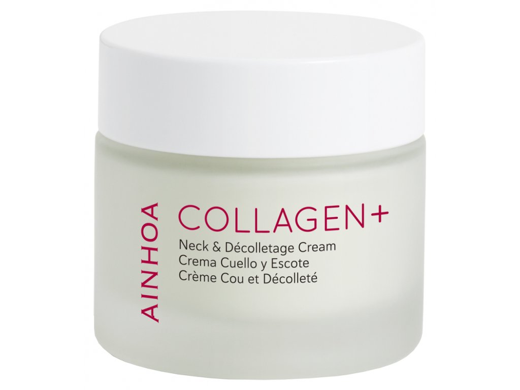 Ainhoa Collagen+ - zpevňující pleťový krém s kolagenem na krk a dekolt 50ml