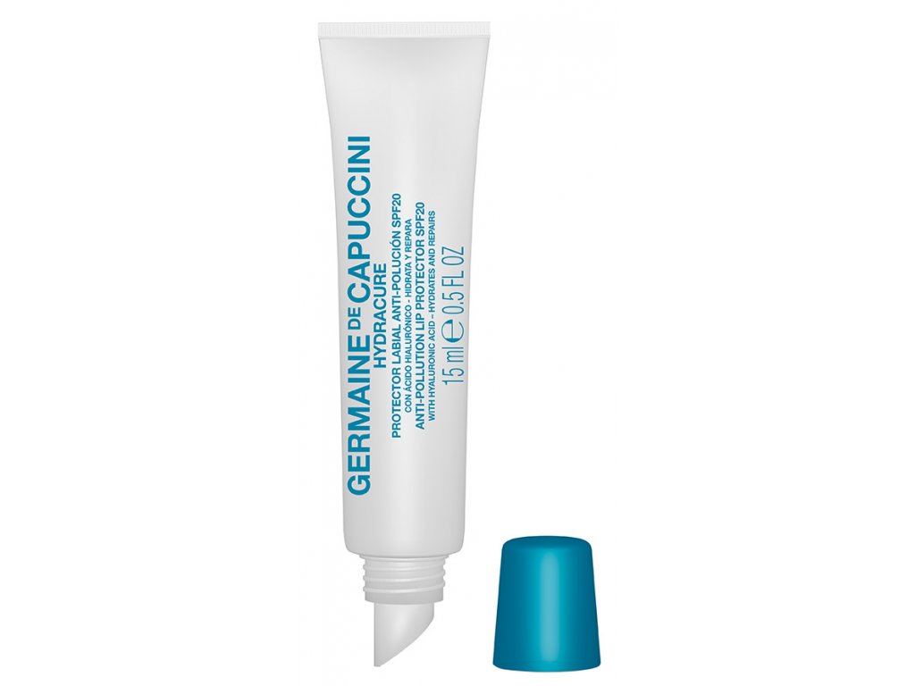 Germaine de Capuccini Hydracure Protector Lip Anti-Pollution SPF20 - ochranný balzám na rty s kyselinou hyaluronovou 15ml