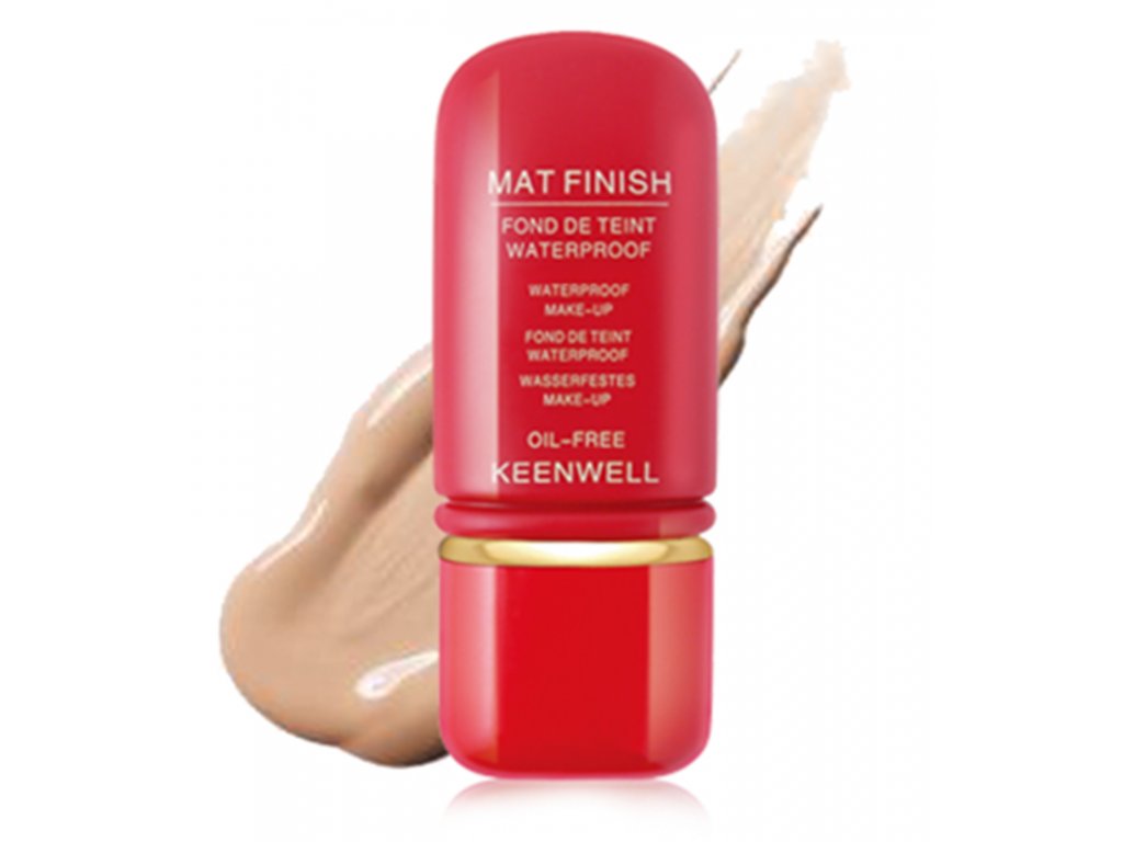 Keenwell Mat Finish - voděodolný make-up s matovým efektem č.01 50ml