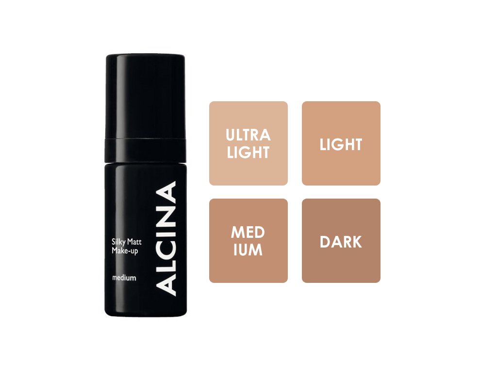 Alcina Silky Matt Make-up - matující make-up 30ml