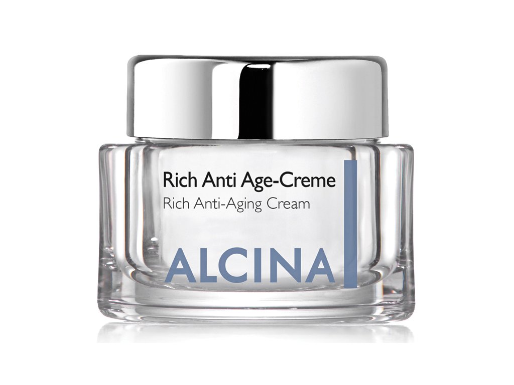 Alcina Rich Anti Age Cream - pěsticí krém proti vráskám pro suchou pleť 50ml