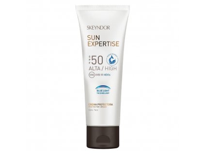 Skeyndor Sun Expertise SPF50+ Blue Light - ochranný krém na obličej s vysokým faktorem 75 ml