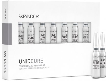 Skeyndor Uniqcure - exfoliační pleťový koncentrát 7x2ml 