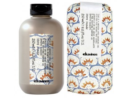 Davines More Inside Medium Hold Modeling Gel - středně tužicí gel na vlasy pro uhlazený mokrý vzhled 250 ml