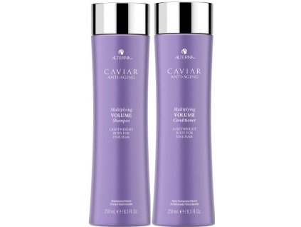 Alterna Caviar Multiplying Volume Duo - šampon s kaviárem pro objem vlasů 250ml + kondicionér pro objem vlasů 250ml