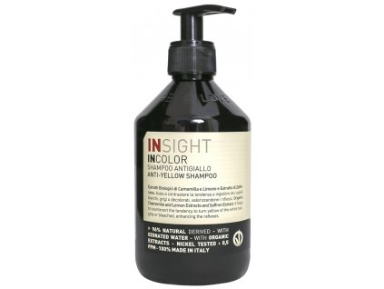 Insight Incolor Anti Yellow Shampoo 400