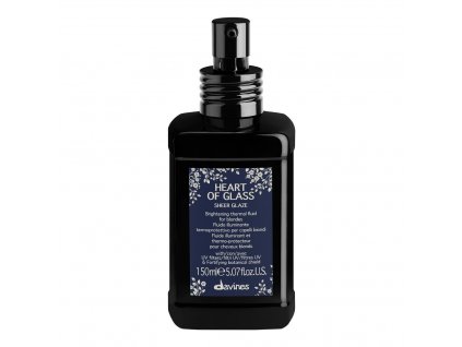 Davines Heart of Glass Sheer Glaze - rozjasňující fluid pro blond vlasy 150 ml