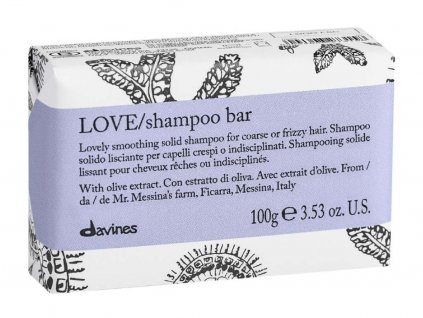 davines essential love smooth shampoo bar