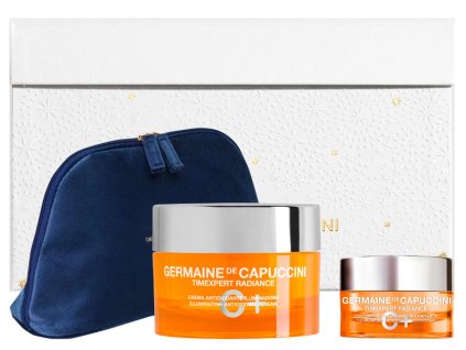 Germaine de Capuccini Timexpert Radiance C+ Set – rozjasňující pleťový krém 50 ml + rozjasňující antioxidační krém na oční okolí 15 ml