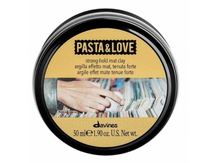 davines pasta love strong hold styling mat clay 50ml
