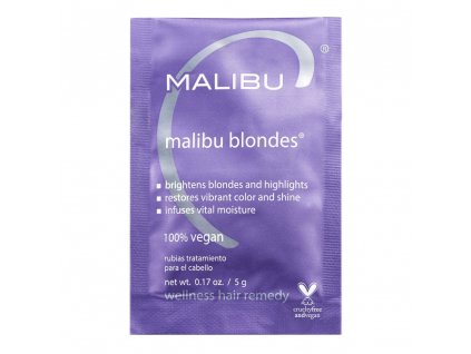 Malibu C Blondes Wellnes Remedy - kúra pro obnovu blond barvy vlasů