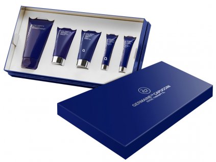 Germaine de Capuccini Excel Therapy O2 Luxury Set - pleťový krém 50 ml + oční krém 15 ml + pleťový peeling 150 ml + pleťová maska 50 ml + krém na rty 15 ml dárková sada