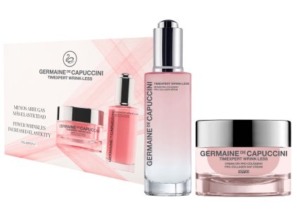 Germaine de Capuccini Timexpert Wrink Less Pro-Collagen SOFT Set - SPF30 denní krém 50 ml + sérum proti vráskám 50 ml