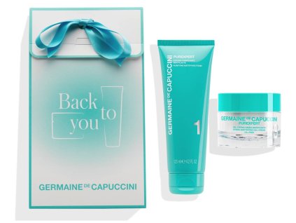 Germaine de Capuccini Purexpert Hydro Mat Set - matující pěna 125 ml + zmatňující gelový krém 50 ml