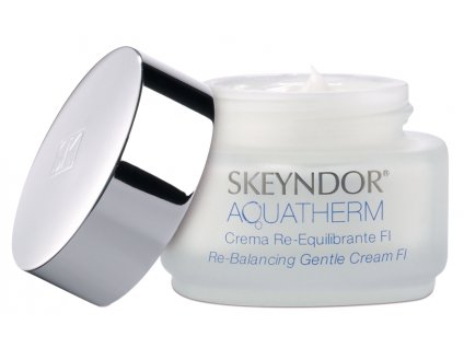 Skeyndor Aquatherm Re-Balancing Gentle Cream FI – hydratační krém pro citlivou mastnou až smíšenou pleť 50ml