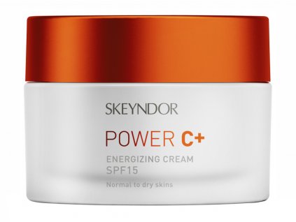 Skeyndor Power C+ Cream – energizující denní krém pro normální až suchou pleť 50 ml  (Energizing Cream SPF15)