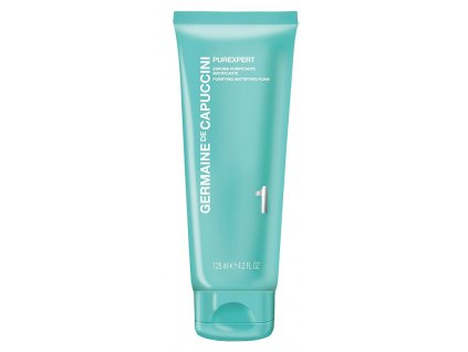 Germaine de Capuccini Purexpert Purifying Mattifying Foam – čisticí zmatňující pěna pro smíšenou a mastnou pleť 125ml