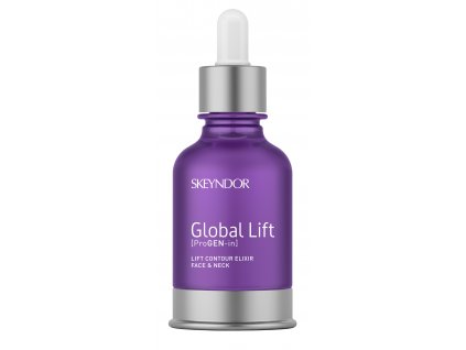 Skeyndor GLOBAL LIFT Contour Elixir Face and Neck – silně koncentrovaný liftingový elixír 3v1 30ml