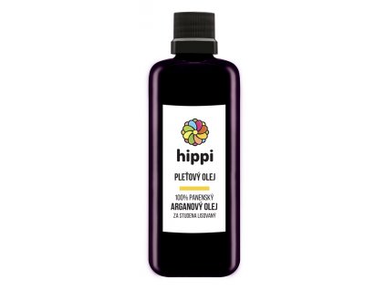 Hippi Organic - 100% panenský arganový olej na tělo, vlasy a pleť