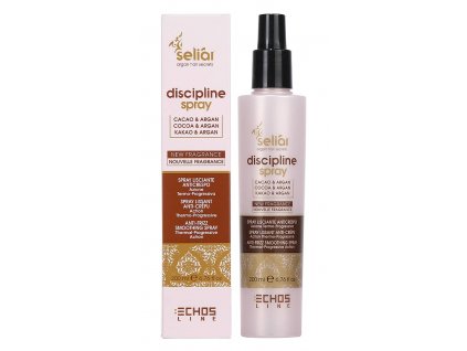 Echosline Seliar Discipline Spray – uhlazující sprej proti krepatění nepoddajných vlasů 200 ml