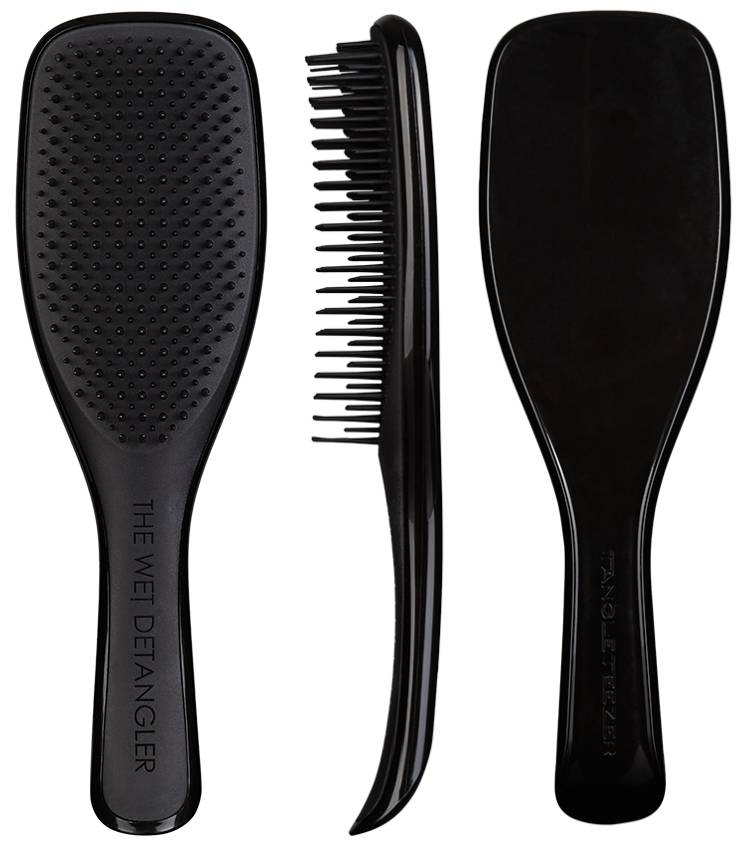 Tangle Teezer Wet Detangler Liquorice Black - profesionální kartáč na mokré vlasy 1 ks