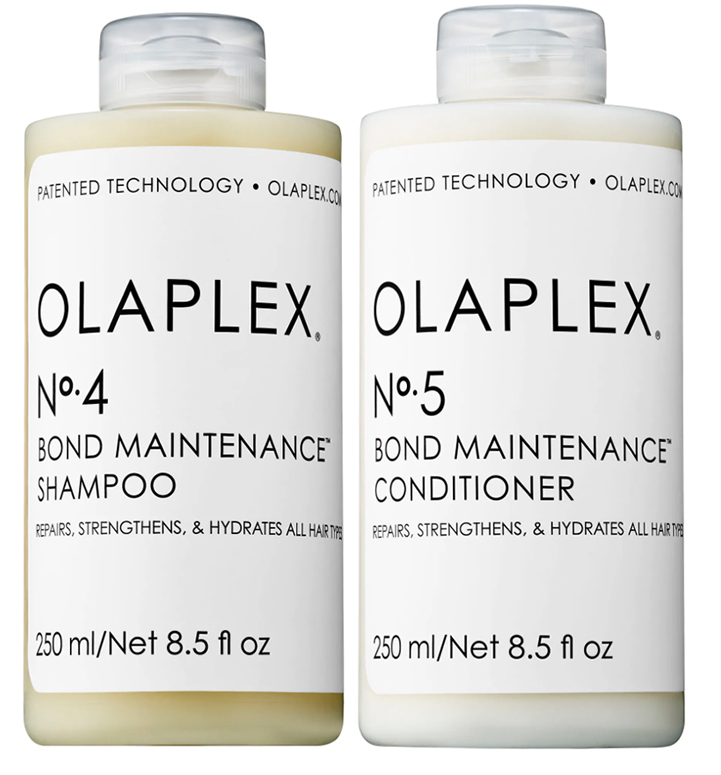 Olaplex No. 4 Bond Maintenance Shampoo 250 ml + No. 5 Bond Maintenance Conditioner 250 ml dárková sada