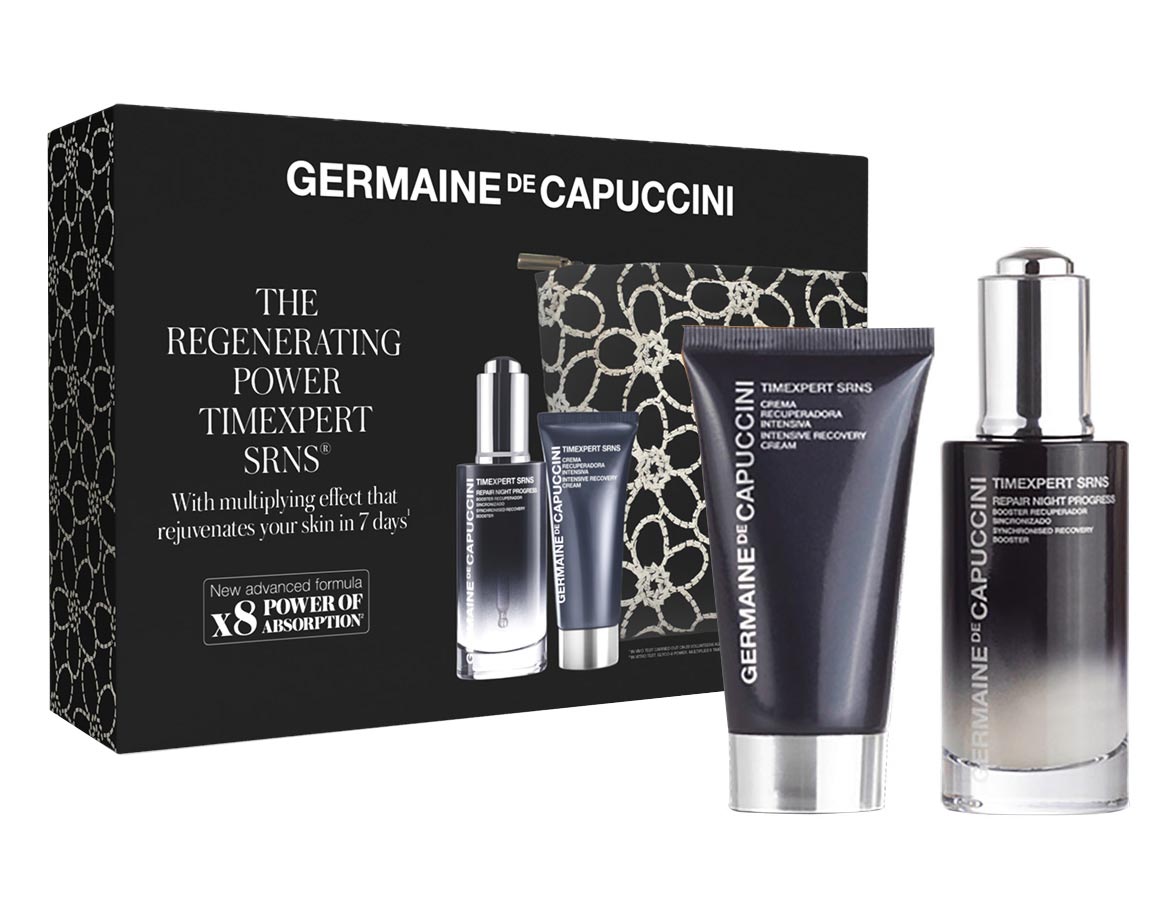 Germaine de Capuccini Timexpert SRNS Set – noční regenerační sérum 50 ml + regenerační pleťový krém 50 ml